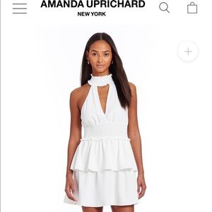 Amanda Uprichard Justina Ivory Dress